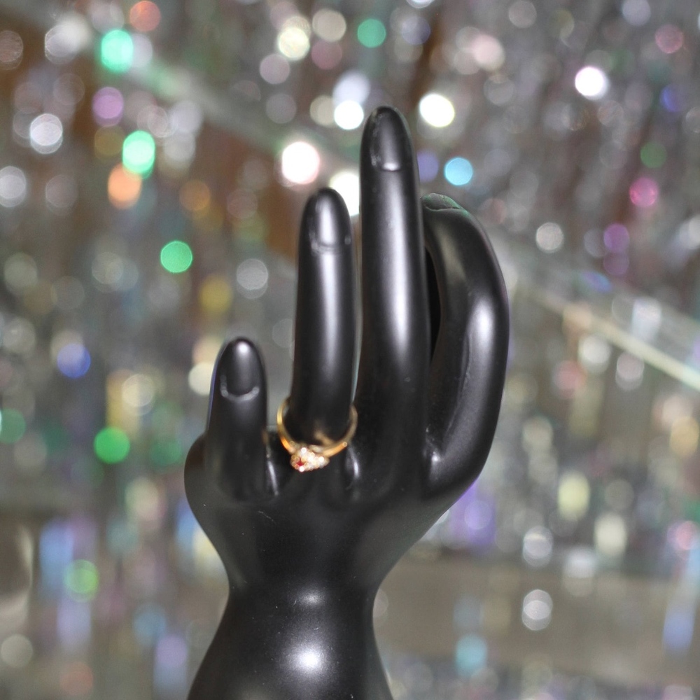 Gold Adjustable Ring - image 5